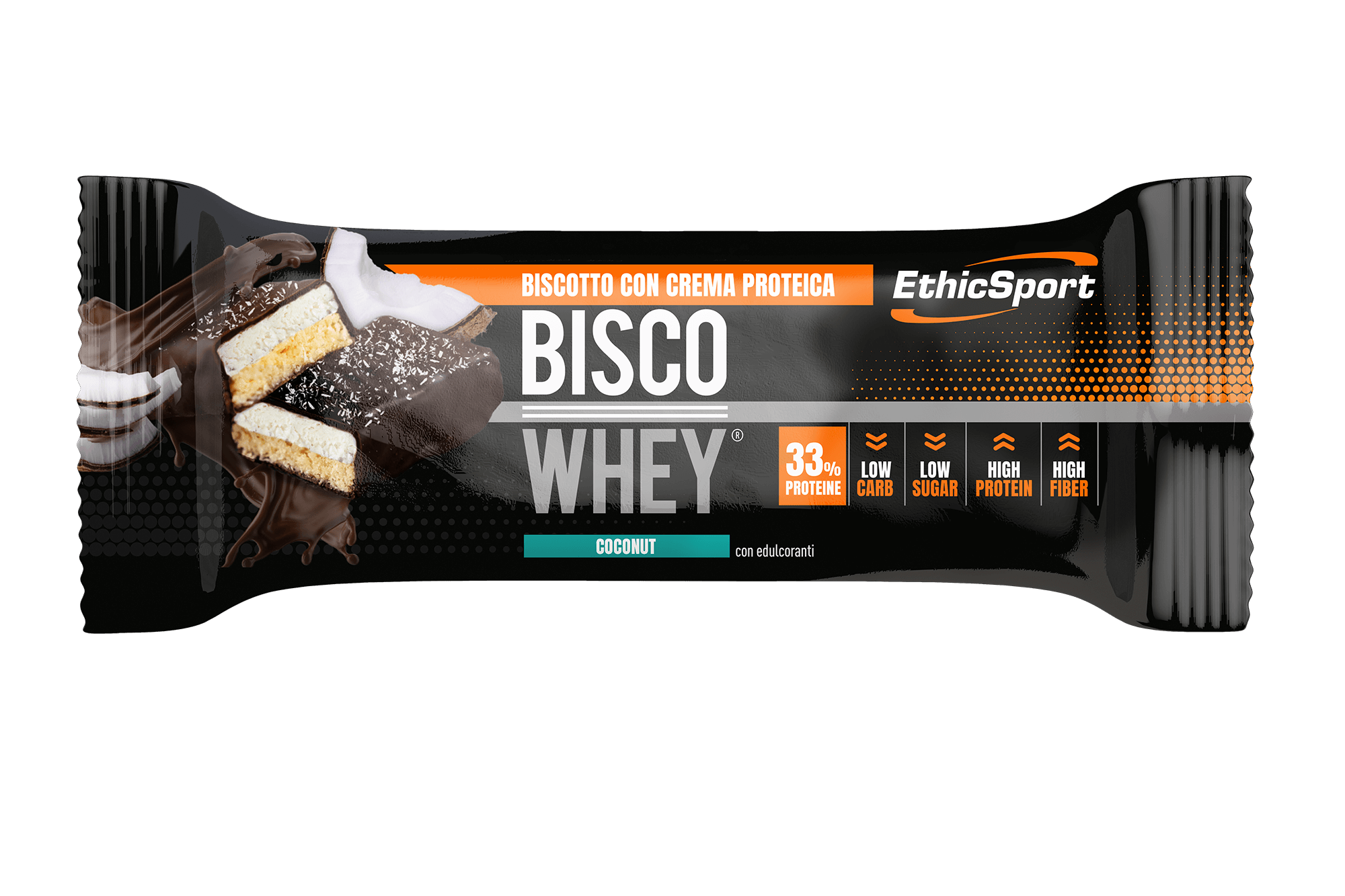 EthicSport BISCO WHEY - HIGH PROTEIN BAR