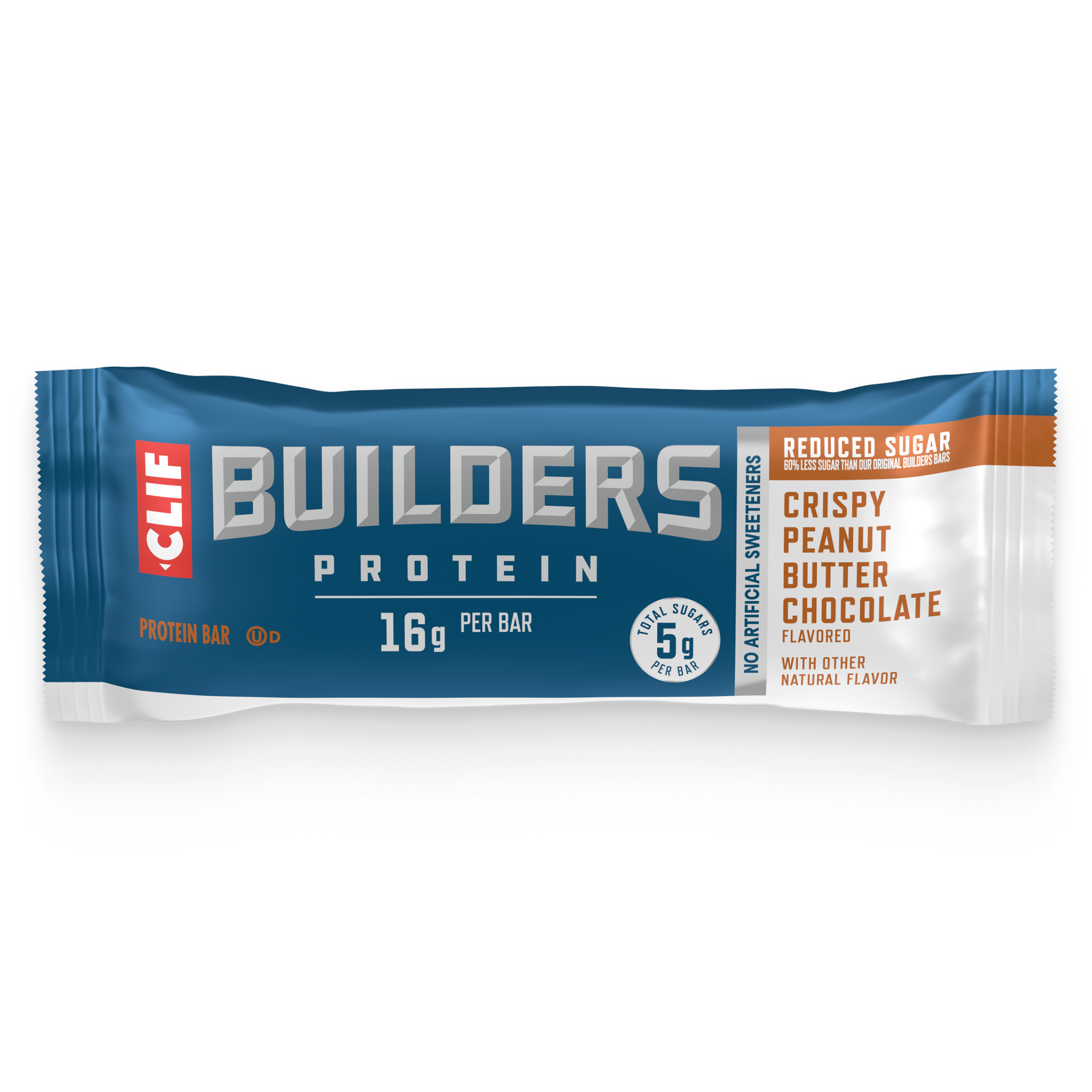 Clif Bar CLIF BUILDERS Crispy Peanut Butter Chocolate Flavored Protein Bar