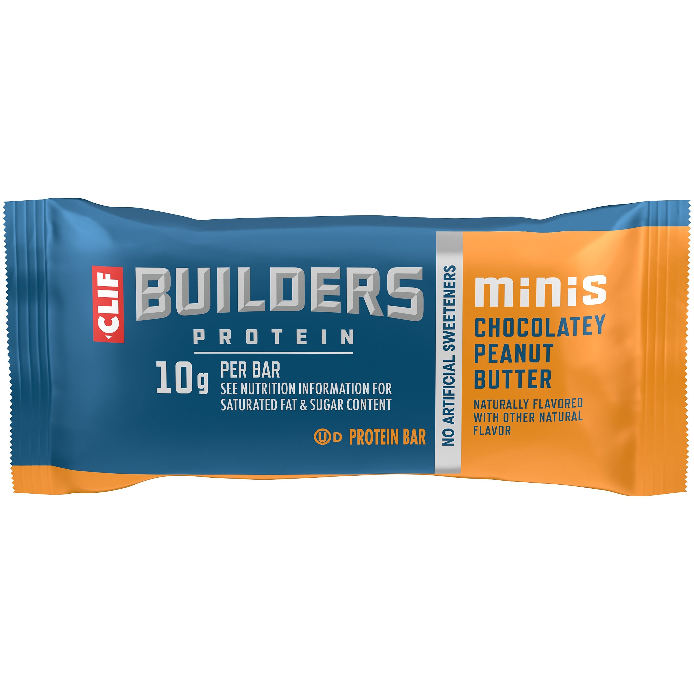 Clif Bar CLIF BUILDERS Minis Chocolatey Peanut Butter Plant Based Protein Bars