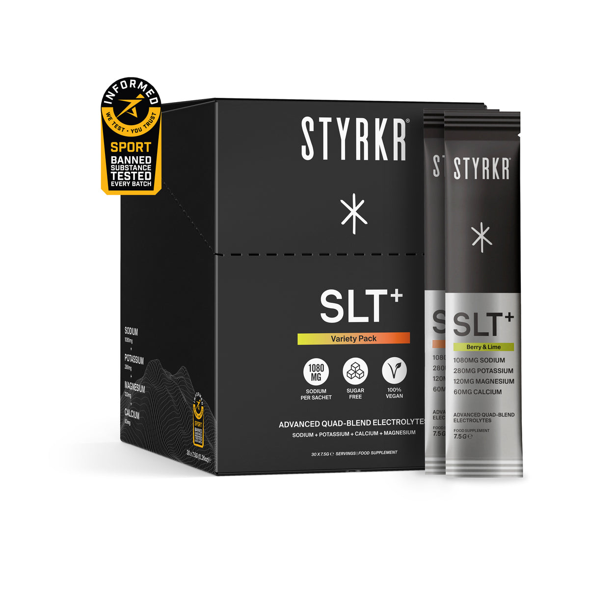 Styrkr SLT+ High-Strength Electrolyte Supplement