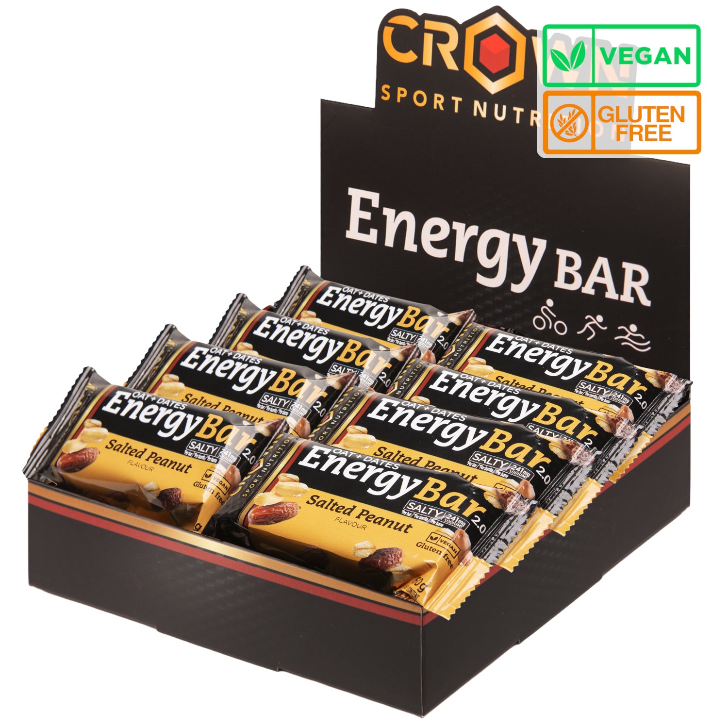 Crown Sport Nutrition Energy Bar 2.0