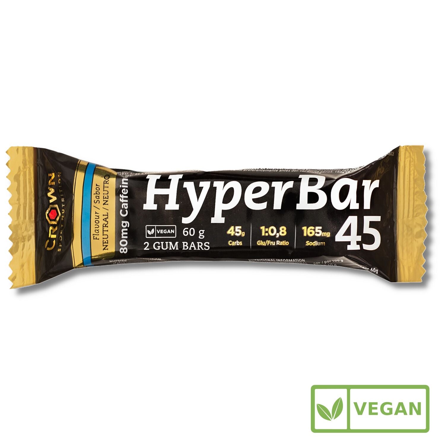 Crown Sport Nutrition HyperBar 45 (1:0,8), Barrita de gominola alta en carbohidratos