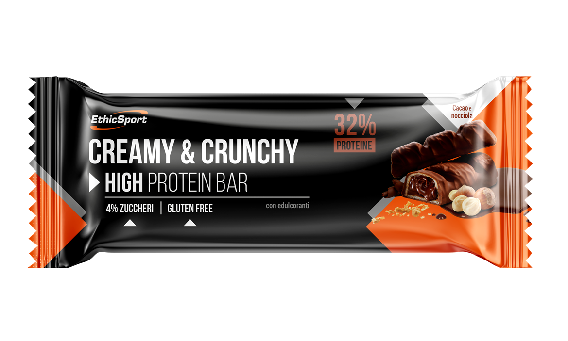 EthicSport CREAMY & CRUNCHY - Nocciola e Cacao