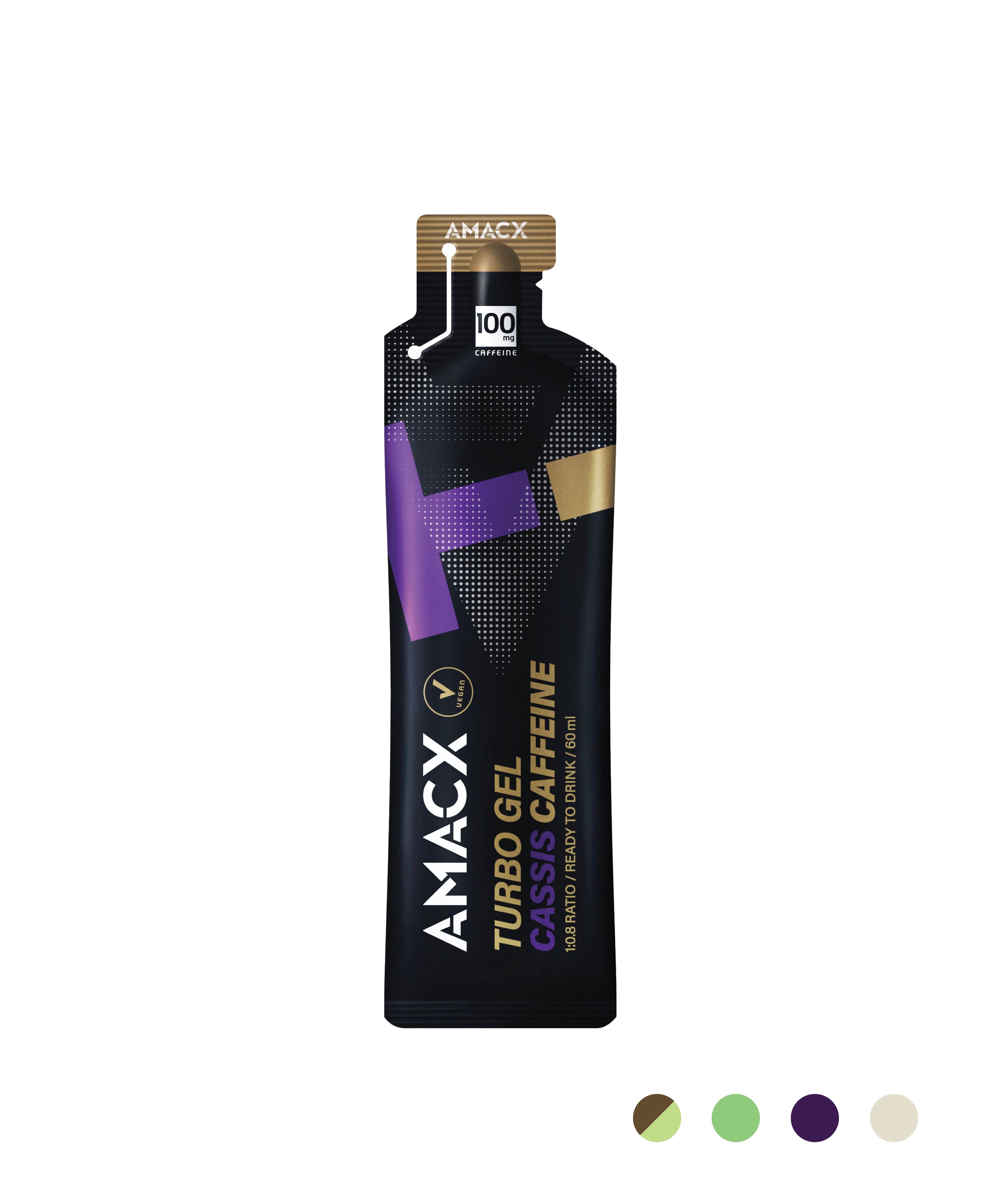AmacX Turbo Gel Cassis Caffeine